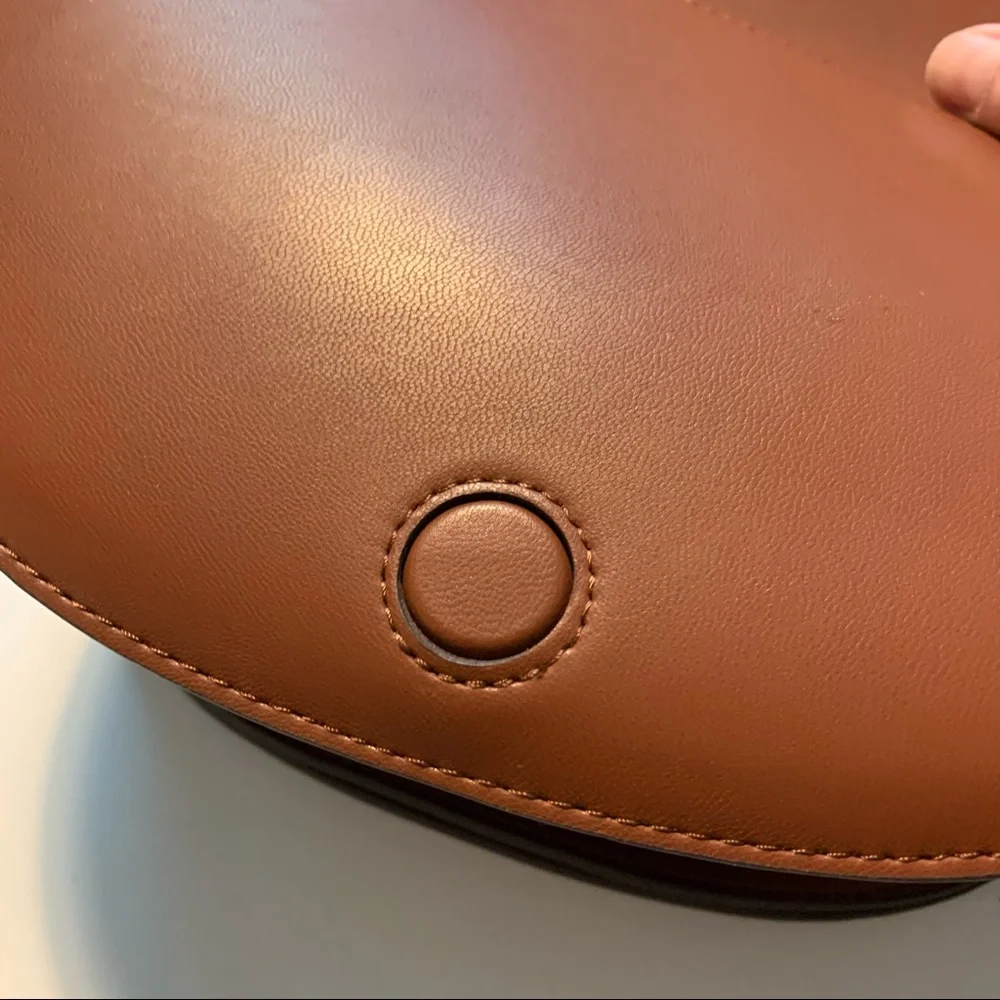 Uniqlo Brown Saddle Crossbody Bag
